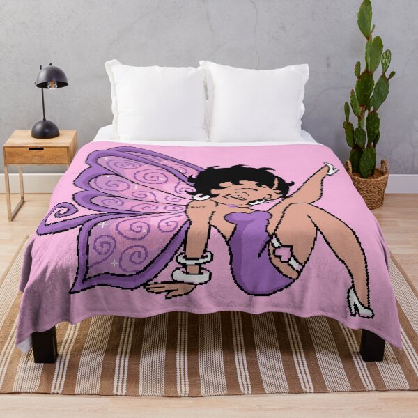 Item preview, Fairy Betty - Purple Swirly Wings Flirty Fae - BYT Pixel Pixie Fanart designed and sold by yearningviolet.