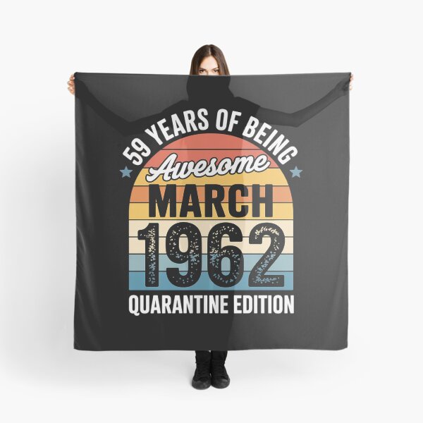 Item preview, Born March 1962 59th Quarantine Bithday Gift Made in 1962 designed and sold by RonnasJackson.