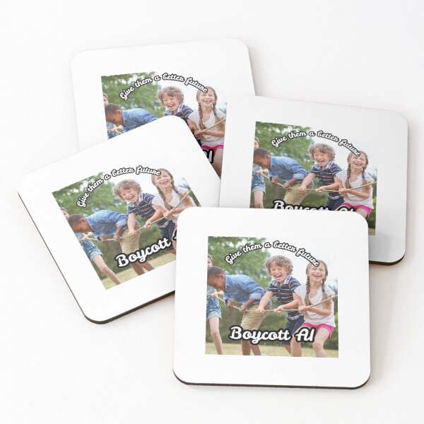Item preview, Give Children A Better Future, Boycott AI designed and sold by Designs4Better.