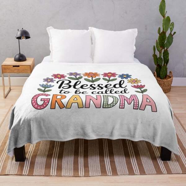 Item preview, Blessed To Be Called Grandma Floral Mother's Day designed and sold by RonnasJackson.