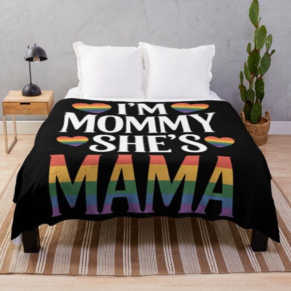 Item preview, I'm Mommy Mama Matching Gay Lesbian Couple LGBT Rainbow designed and sold by Morphologiona.