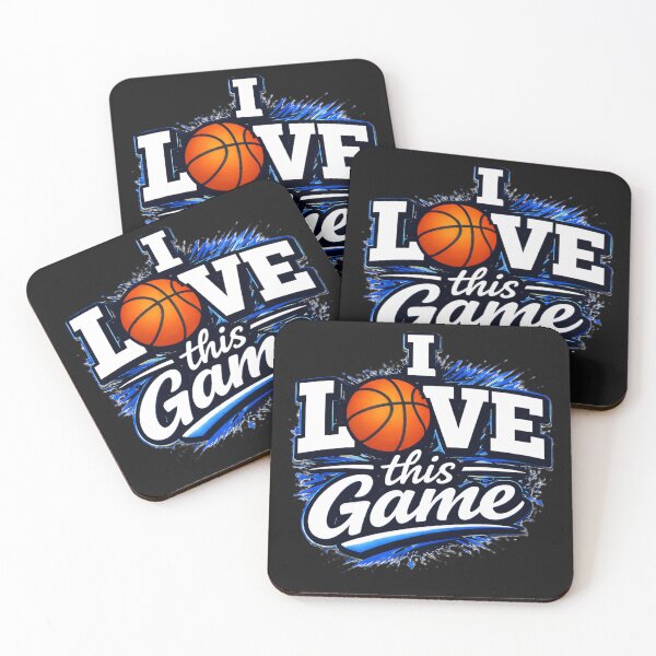 Item preview, I Love this Game - Basketball Fans designed and sold by All I Need Designs.