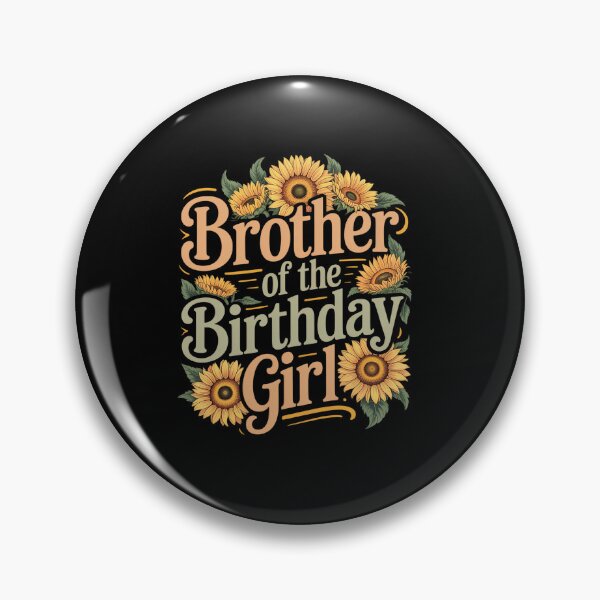 Item preview, Brother Birthday Girl Sunflower Birthday Party Theme designed and sold by RonnasJackson.