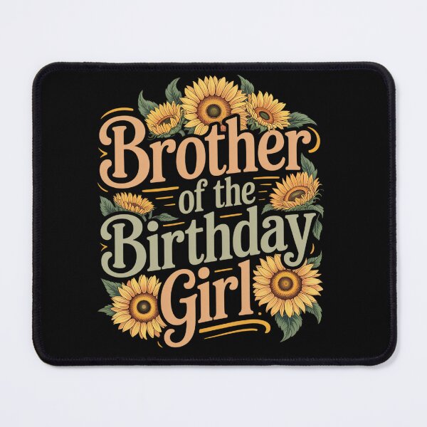 Item preview, Brother Birthday Girl Sunflower Birthday Party Theme designed and sold by RonnasJackson.
