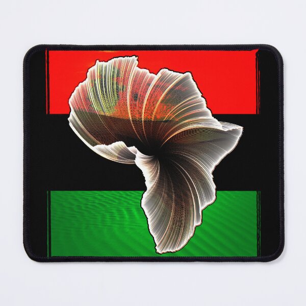 Item preview, Africa Red Black & Green Pan-African Flag Art • Afro Liberation Decor designed and sold by Brooklyn Hearty.