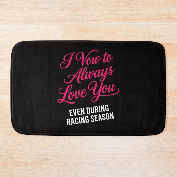 Item preview, Drag Racing Wife Vow To Love You Racing Season designed and sold by rutimenta.