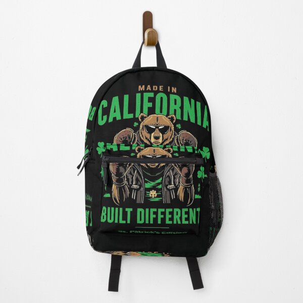Item preview, California Built Different St. Patrick’s Day T-Shirt – Irish State Pride Shirt designed and sold by Built Different Designs.