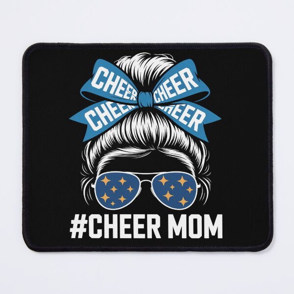 Item preview, Cheer Mom Sports Fan Bow Sunglasses Cheerleading Support designed and sold by RonnasJackson.