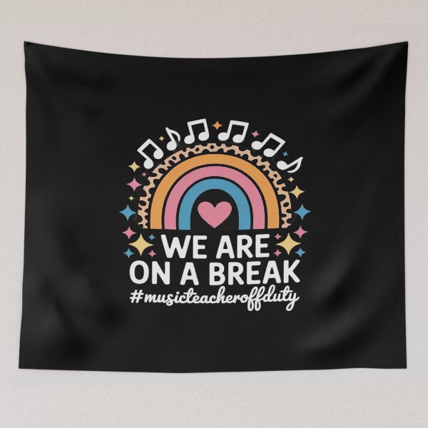 Item preview, Music Teacher Off Duty We Are On A Break End Of School Year designed and sold by Tatianamiobi.