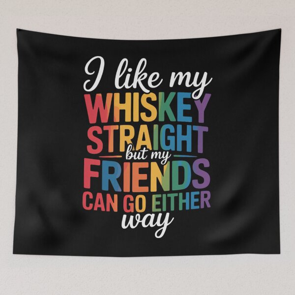 Item preview, LGBT Pride Ally Pun March Parade Whiskey Equality Dont Hate designed and sold by Morphologiona.