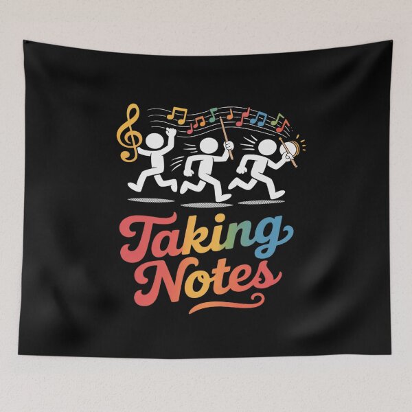 Item preview, Musical Taking Notes Music Lovers Teachers Students designed and sold by Tatianamiobi.