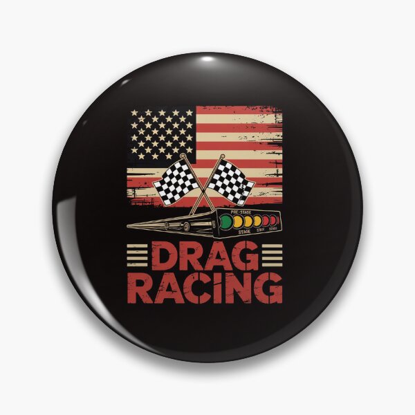 Artikelvorschau, Drag Racing US Flag Dragstrip entworfen und verkauft von RONALPARAD.
