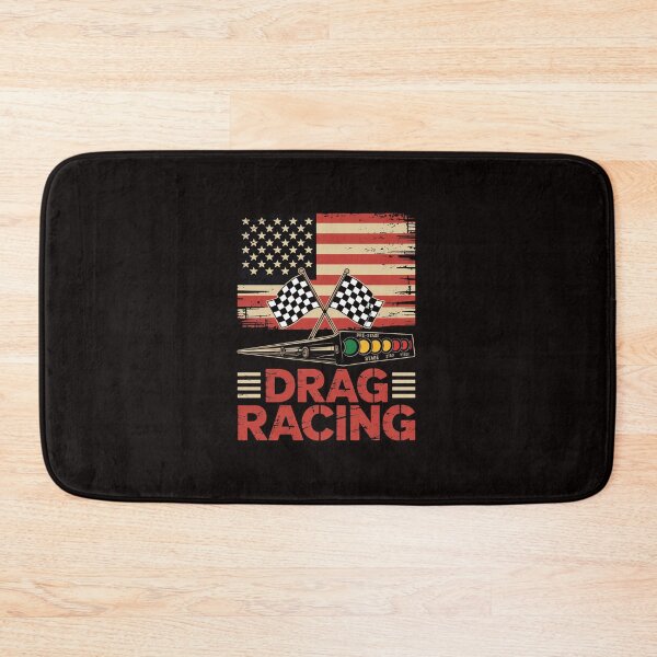 Item preview, Drag Racing US Flag Dragstrip designed and sold by RONALPARAD.