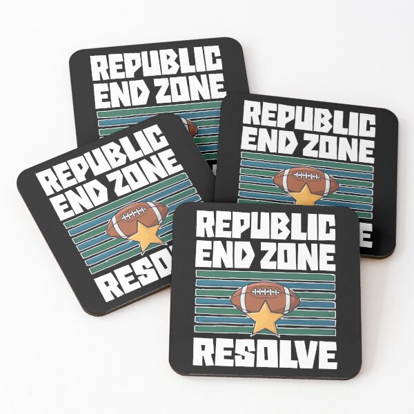 Item preview, REPUBLIC END ZONE RESOLVE - NEW ENGLAND FOOTBALL designed and sold by KEF Custom.