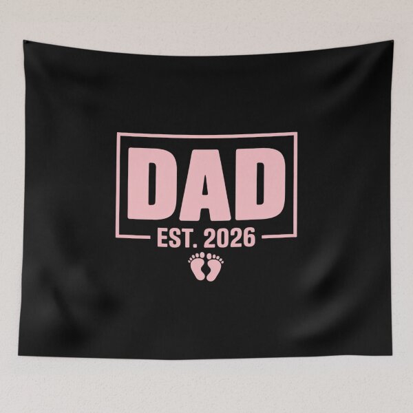 Item preview, Dad Est. 2026 Logo Daddy 2026 Soon to Be New Father 2026 designed and sold by RonnasJackson.