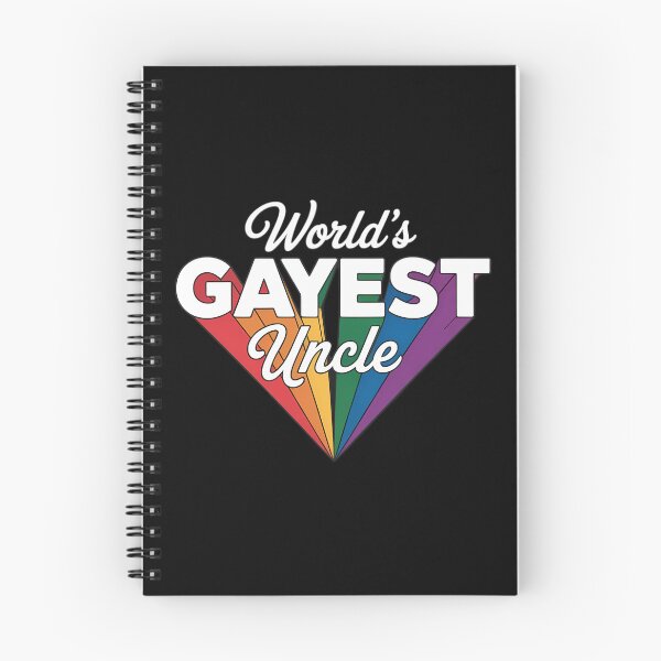 Item preview, World's Gayest Uncle LGBT Pride Guncle - Proud Gay Uncle designed and sold by Morphologiona.
