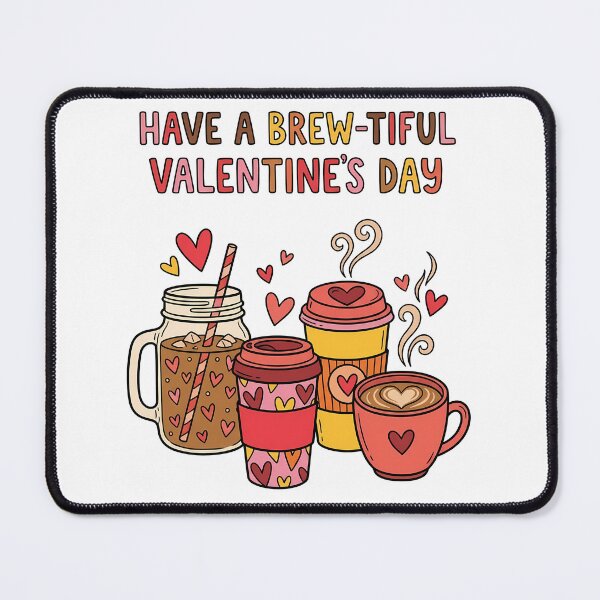 Item preview, Have a Brew-tiful Valentine’s Day – Coffee Valentine Illustration designed and sold by Lulunza.