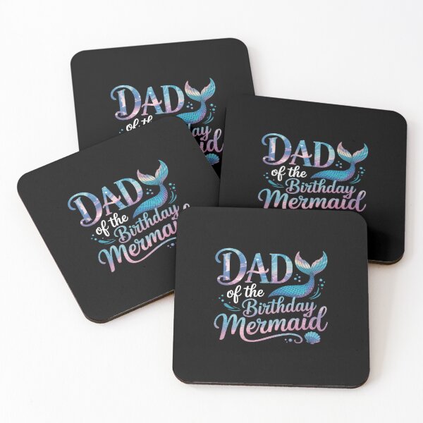 Item preview, Dad of The Birthday Mermaid Family Matching Father Dad Papa designed and sold by RonnasJackson.