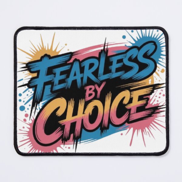 Item preview, Fearless by Choice – Bold Mindset Streetwear Design designed and sold by NewUSShop.