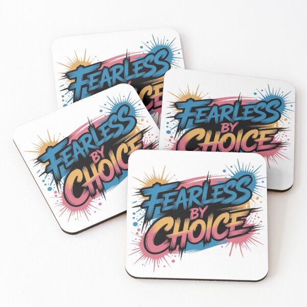 Item preview, Fearless by Choice – Bold Mindset Streetwear Design designed and sold by NewUSShop.