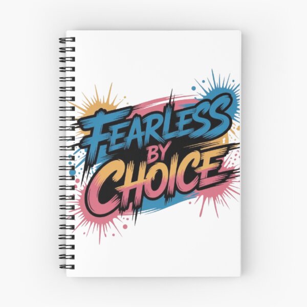 Item preview, Fearless by Choice – Bold Mindset Streetwear Design designed and sold by NewUSShop.