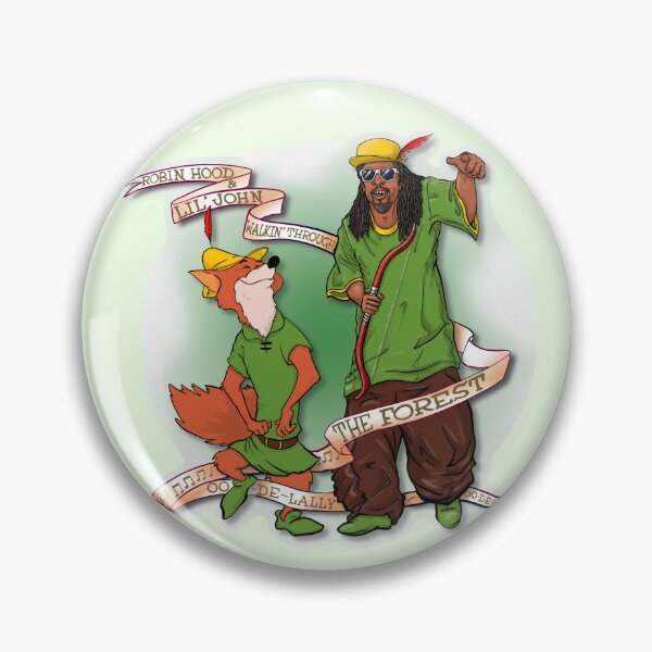Item preview, Robin Hood and Lil John designed and sold by PoppyAndGingko.