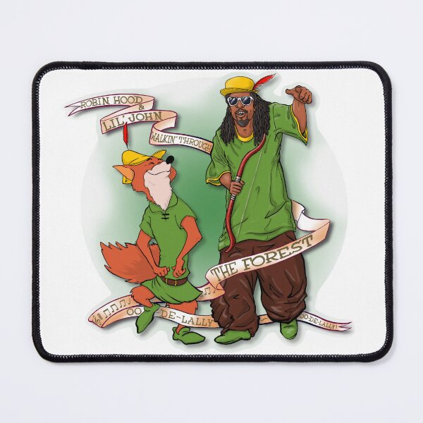 Item preview, Robin Hood and Lil John designed and sold by PoppyAndGingko.