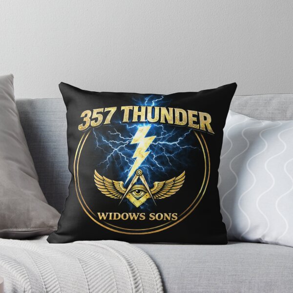 Item preview, 357 Thunder Black shirt designed and sold by TwoBurningTapers.