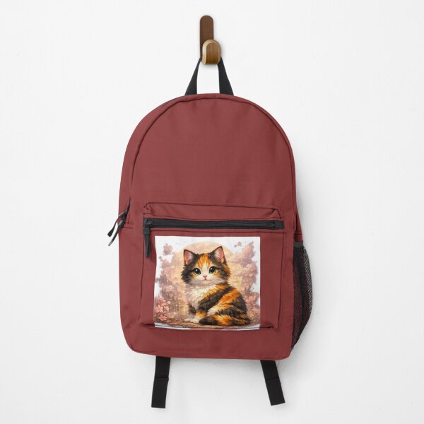 Item preview, poetic cat artistic illustration designed and sold by Clairova.