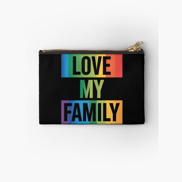 Item preview, Love My Family Gay Pride LGBT Support Funny designed and sold by JonathalIngham.