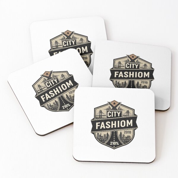 Item preview,  City fashion logo with a bridge in the background designed and sold by VerizalShop.