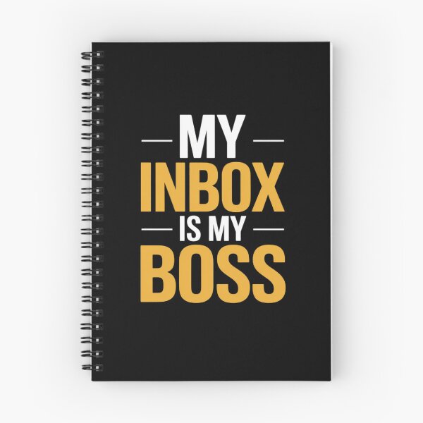Item preview, My Inbox Is The Boss Of Me designed and sold by Tatianamiobi.