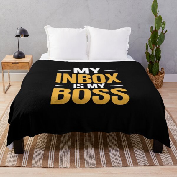 Item preview, My Inbox Is The Boss Of Me designed and sold by Tatianamiobi.
