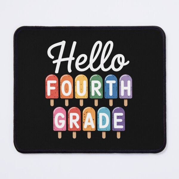 Item preview, Hello Fourth Grade First Day Cute Back To School designed and sold by JenniferHoust64.