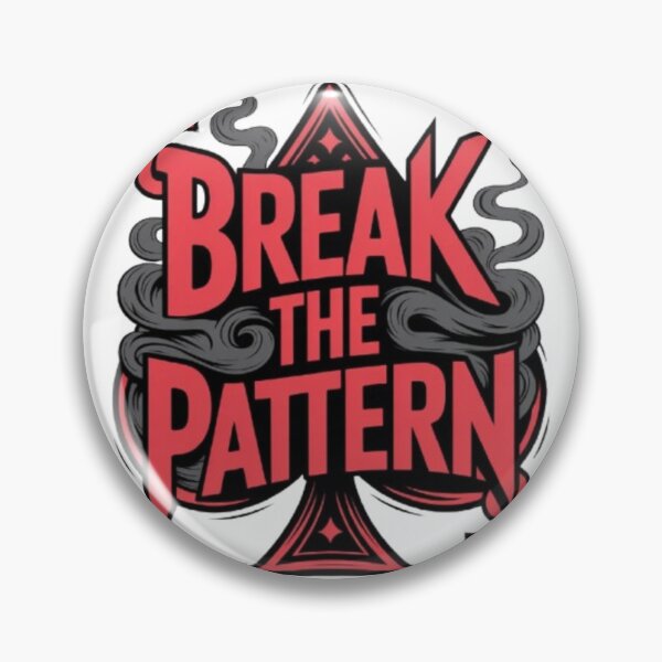 Item preview, Break the Pattern – Bold Mindset Statement Streetwear Design designed and sold by NewUSShop.