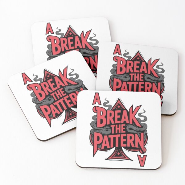 Item preview, Break the Pattern – Bold Mindset Statement Streetwear Design designed and sold by NewUSShop.