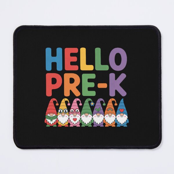 Item preview, Hello Pre-K Teacher Student Back To School Gnomes designed and sold by JenniferHoust64.