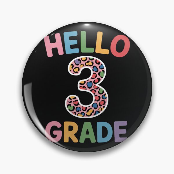 Item preview, Hello Third Grade Happy First Day of School Back to School designed and sold by JenniferHoust64.