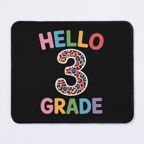 Item preview, Hello Third Grade Happy First Day of School Back to School designed and sold by JenniferHoust64.