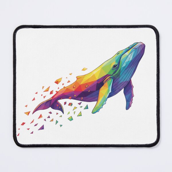 Item preview, Dynamic Rainbow Crystal Whale designed and sold by bsbd-action.