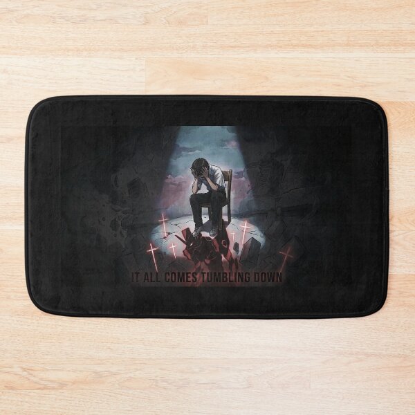 Item preview, Tumbling Down – Evangelion Introspective Art Poster designed and sold by Tamer ⭐⭐⭐⭐⭐.