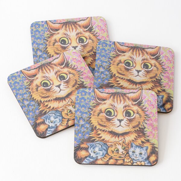 Item preview, Louis Wain Cats designed and sold by hollybollybum.
