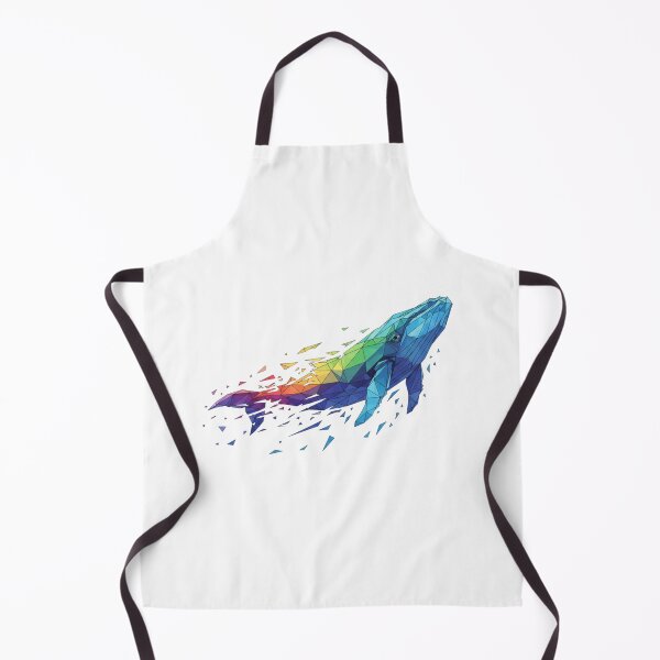 Item preview, Polygonal Whale in Colorful Gradient designed and sold by bsbd-action.