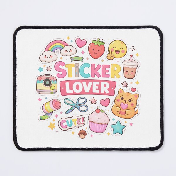 Item preview, Sticker Lover – Cute Kawaii Aesthetic Design designed and sold by Ramiilustraciones.