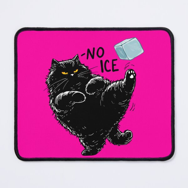 Item preview, Cat Says NO ICE designed and sold by KilkennyCat Art.