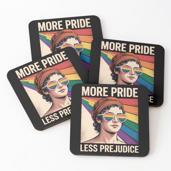 Item preview, More Pride Less Prejudice LGBT Gay Pride Month designed and sold by JonathalIngham.