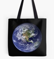 the earth seen from space Tote Bag