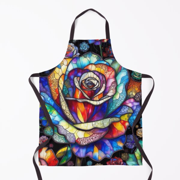 Item preview, Roses in Stained Glass designed and sold by TinCatOutPost.