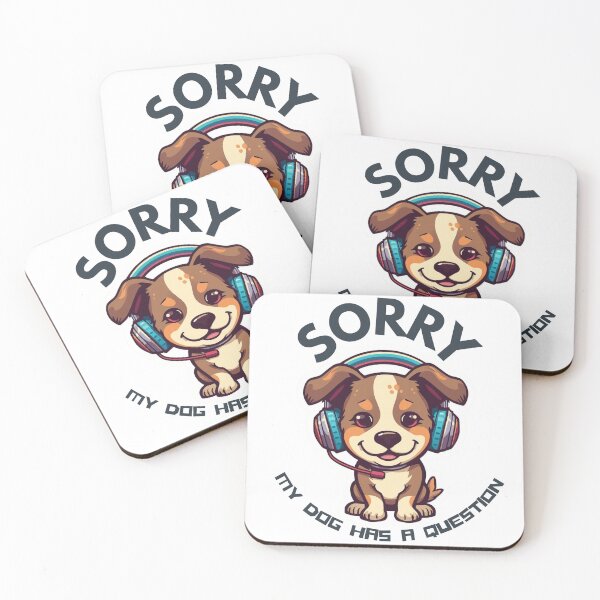 Item preview, Dog Has A Question - Funny Zoom Meeting designed and sold by The Silly Grumpy Society.