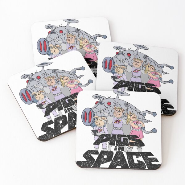 Item preview, Cerdos espaciales designed and sold by Dislover.